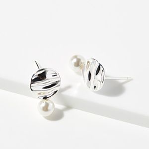 Pearly Teardrop Earrings (NWOT)